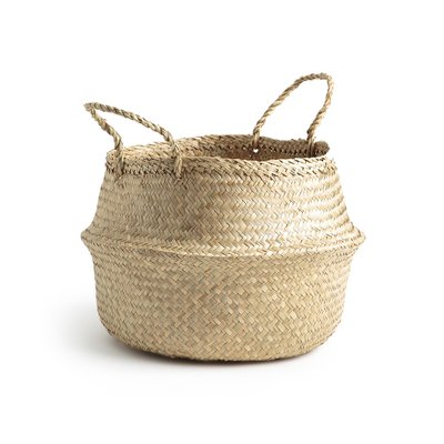 Cesto com formato arredondado, alt. 38 cm, Rixy LA REDOUTE INTERIEURS