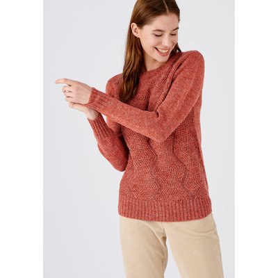 Pull col rond, maille chinée chaude Thermolactyl DAMART