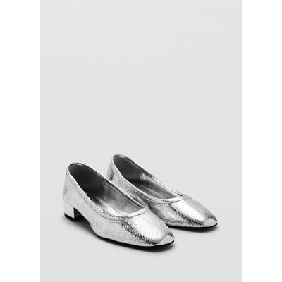 Chaussures craquelées talon MANGO