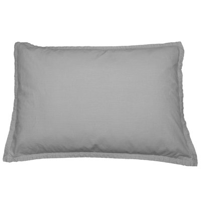 Lot de 2 taies d'oreiller en percale lavée HOME WASHED SENSEI MAISON