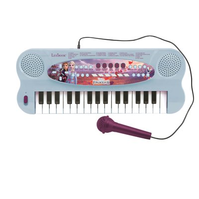 Clavier Électronique Musical avec Micro Reine des Neiges LEXIBOOK