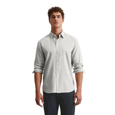 Chemise regular en lin et en coton bio MARC O'POLO