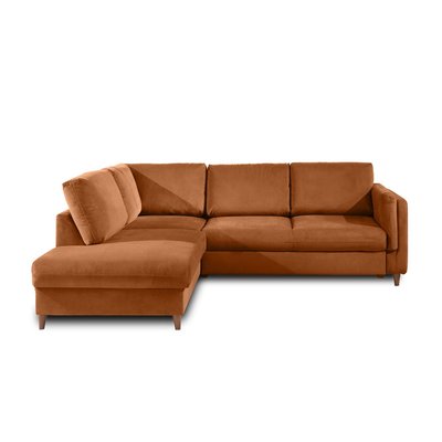 Canapé d'Angle Convertible en Velours 5 places - BROOKE LISA DESIGN
