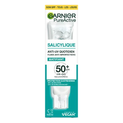 Soin Anti-UV Anti-Imperfections SPF 50+ 40ml GARNIER