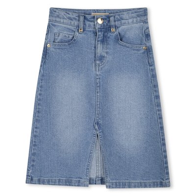 Jupe mi-longue en jean MICHAEL KORS