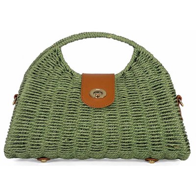 Sac à main en paille LES SACS DE K'RLOT