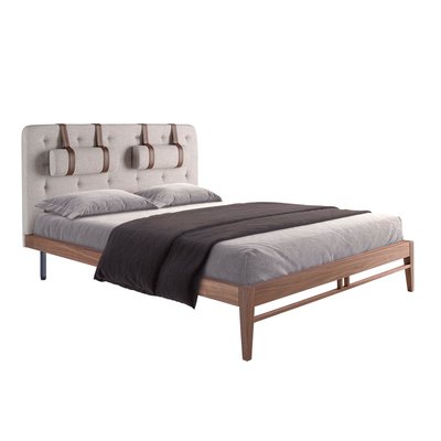 Lit tufté en tissu ANGEL CERDA