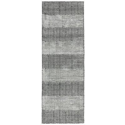 Tapis de couloir moderne jute et coton ARROW NOVATREND