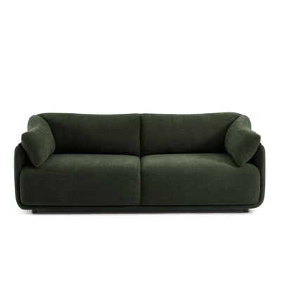 Canapé en tissu chenille tramé KURLY SORELH