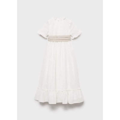 Robe lin volantée MANGO KIDS