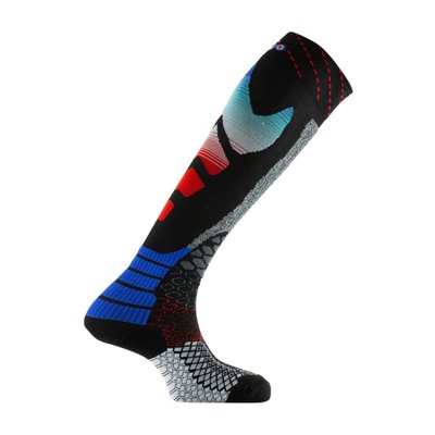 Mi-bas SKI TECH 2 en polyamide et laine merinos THYO
