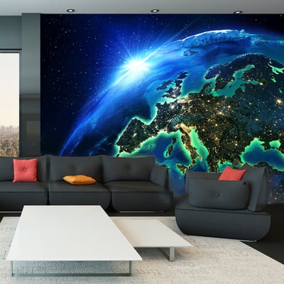 Papier peint intissé panoramique Paysage The Blue Planet EDEN