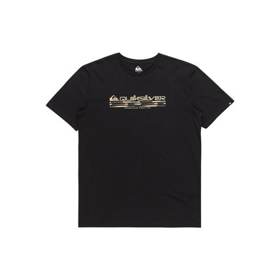 Logo Print T-Shirt with Short Sleeves QUIKSILVER