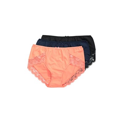 Culottes hautes en lot de 3 ULLA POPKEN
