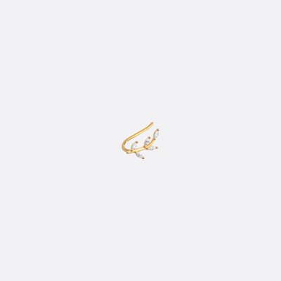 Boucles d'oreilles dorées acacia - KIND OF THINGS CAROLINE NAJMAN