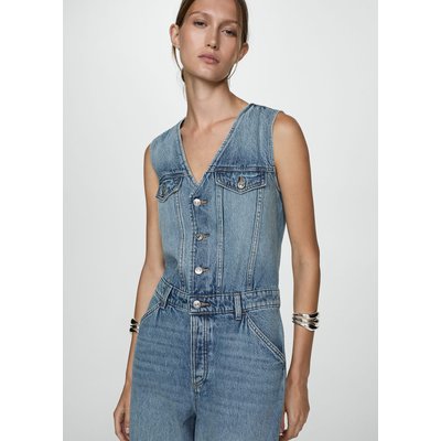 Combinaison jean femme sans manche La Redoute