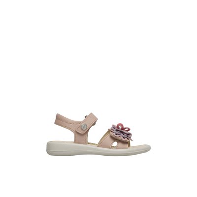 Sandales en cuir avec fleurs appliquées SAWANA NATURINO