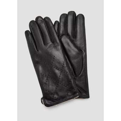 Gants matelassés en cuir MANGO