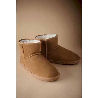 Chaussons bottines en daim NEXT