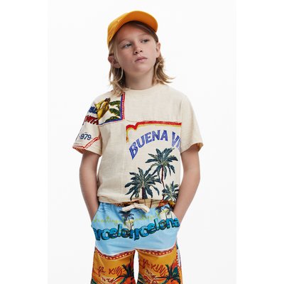 T-shirt cartes postales BuenaVida DESIGUAL