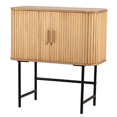 Buffet 2 portes, bois et métal, SAITA NORDLYS