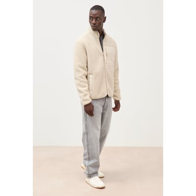 Veste droite sherpa col montant BONOBO