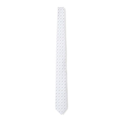 Cravate fine à motifs 100% soie DRAEGER PARIS
