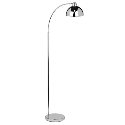 Chrome Finish Arched Curve Floor Lamp SO'HOME