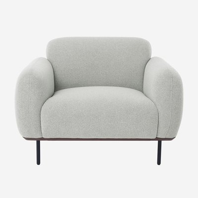 Fauteuil droit polyester LARIMAR HABITAT