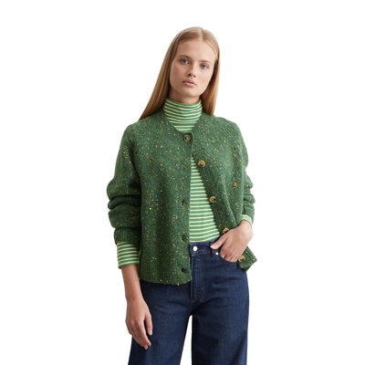 Cardigan bouclette relaxed en mélange de laine vierge MARC O’POLO DENIM