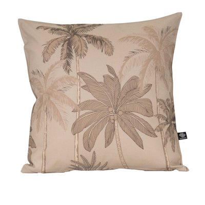 Coussin d'extérieur déperlant imprimé palmiers SUD ETOFFE