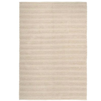 Tapis en coton tressé beige 140x200cm WADIGA