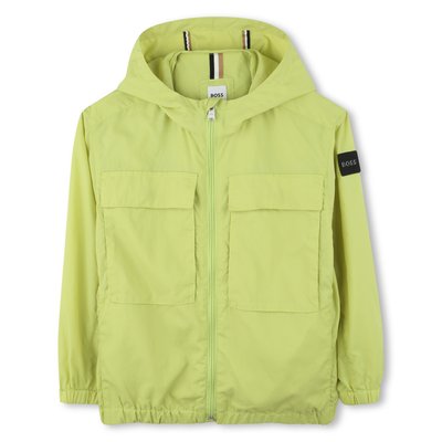 Coupe-vent zippé à capuche BOSS KIDSWEAR