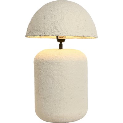 Lampe de salon en papier mâché, champignon RECOLLECTION