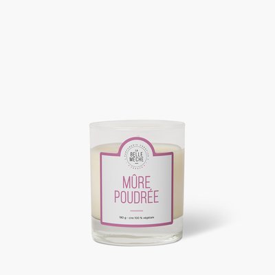 Bougie parfumée MÛRE POUDRÉE LA BELLE MECHE