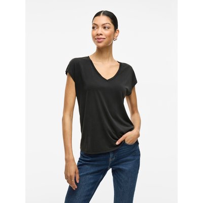 Tee shirt col v manches courtes VILA