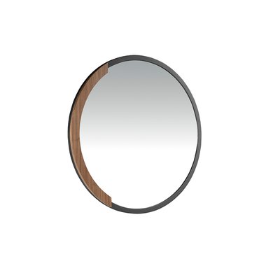 Miroir mural rond acier ANGEL CERDA