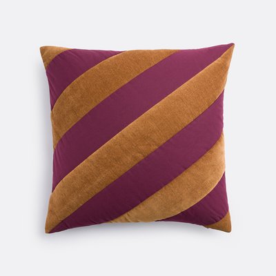 Housse de coussin matelassée à rayures, Odile LA REDOUTE INTERIEURS