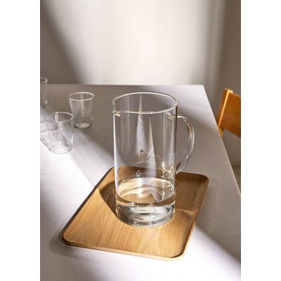 Carafe en borosilicate design anse grande MANGO HOME