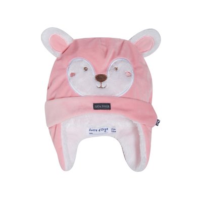 Bonnet rose fauvette SUCRE D'ORGE