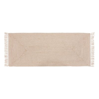 Tapis De Couloir Floral Collection 80x200  Jute Coton ATMOSPHERA