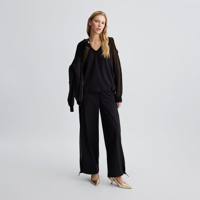 Sweat beige avec cut-out LIU JO