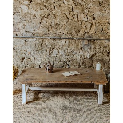 Table basse en bois Léonie N°946 - Bon état DEBONGOUT
