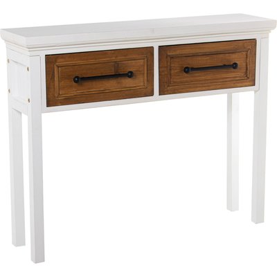 Console en bois avec tiroirs élégante RECOLLECTION