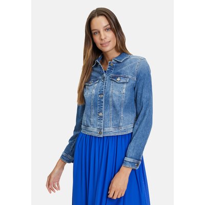 Veste en jean à effet délavé VERA MONT