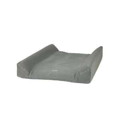 Matelas à langer imperméable et housse en coton lavé WABI-SABI NOBODINOZ
