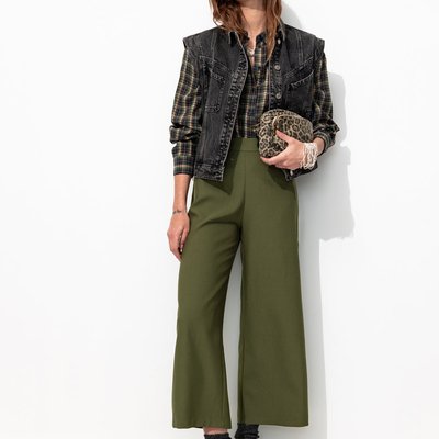 Pantalon large cropped PROMOD