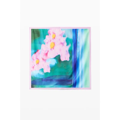 Desigual - Foulard fleurs aquarelle DESIGUAL