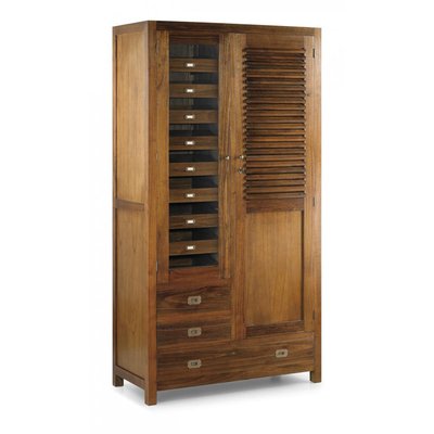 Armoire 12 tiroirs bronze - ONÉLINE DECORATION D’AUTREFOIS
