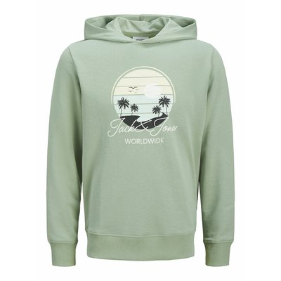 Худи с капюшоном и принтом JACK & JONES